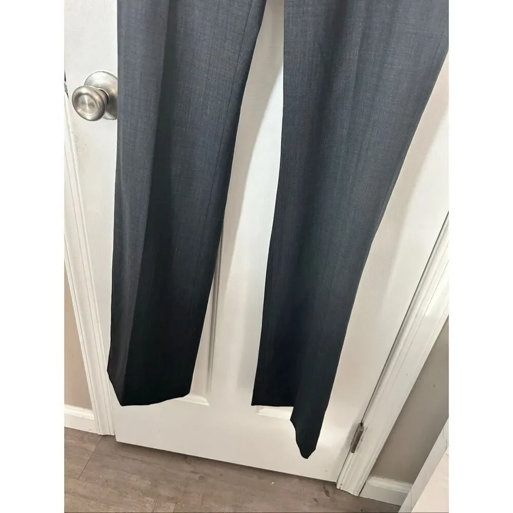 Banana republic Martin fit stretchy size 2 long dress pants color grey bluish bl
